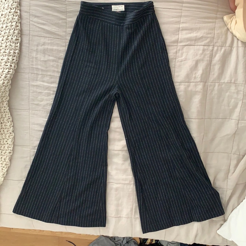 Anthropologie the essential wind leg pants